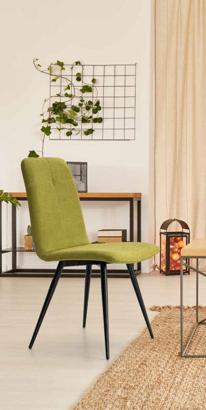 Chaise verte