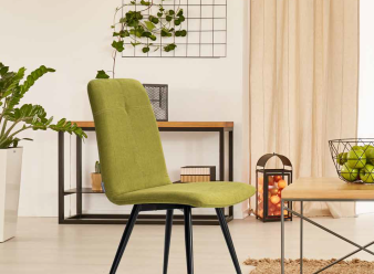 Chaise Métal intégré dans un salon